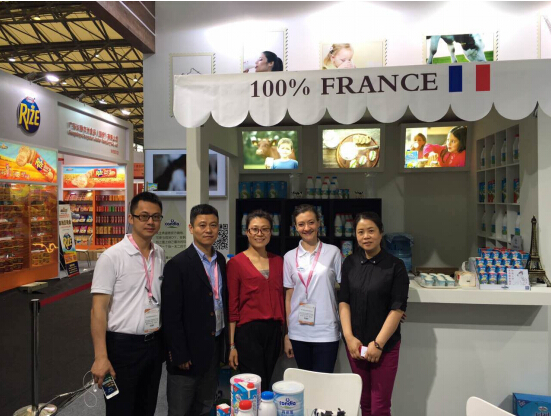 法国乳业巨头肯迪雅亮相中食展(图2) 每年销售近14亿升奶,73%法国人都爱喝
