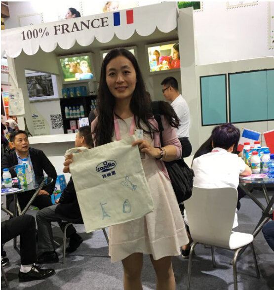 法国乳业巨头肯迪雅亮相中食展(图4) 每年销售近14亿升奶,73%法国人都爱喝