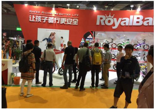第二十六届自行车展览会优贝童车亮相(图2) 第二十六届自行车展览会优贝童车亮相(图2)
