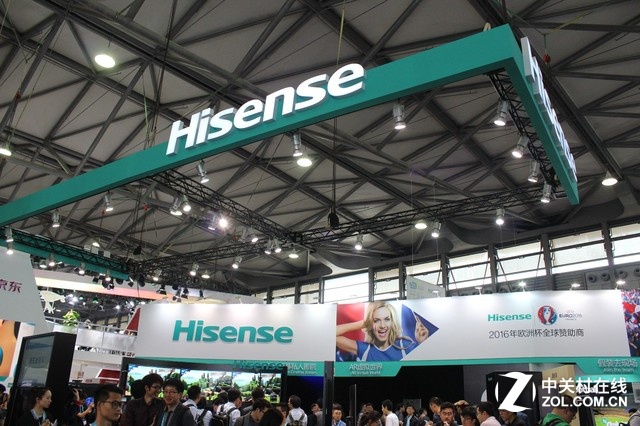 海信CES Asia2016展台现场
